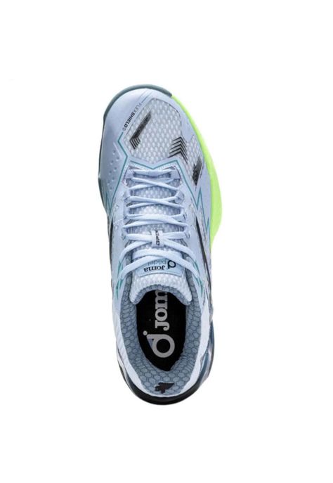 Zapatilla Pádel Hombre Open Celeste Flúor Joma-2