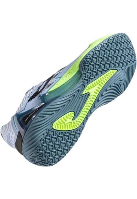 Zapatilla Pádel Hombre Open Celeste Flúor Joma-3