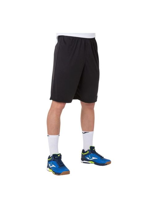 Short Deportivo Largo Hombre Nobel Negro Joma-4