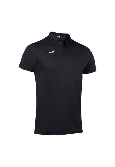 Polera Polo Hombre Hobby Negro Joma-0