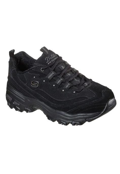Zapatilla Mujer D'Lites Play On Negro Skechers-1