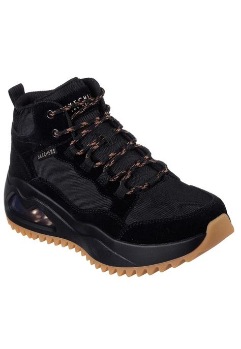 Zapatilla Mujer Street Hikes Negro Skeckers-1