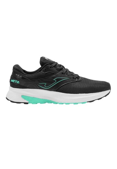 Zapatilla Running Mujer Meta Negro Turquesa Joma-0