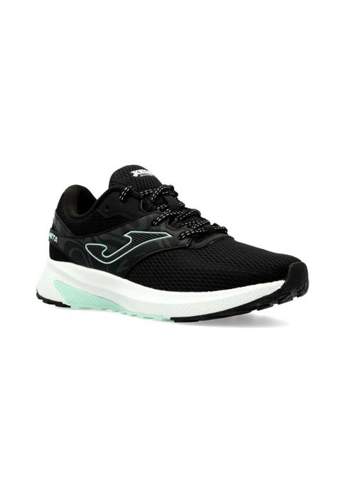 Zapatilla Running Mujer Meta Negro Turquesa Joma-1