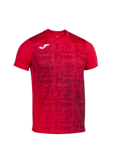 Polera Deportiva Hombre Elite VIII Roja Joma-0