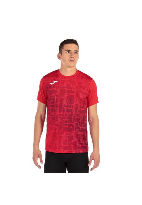 Polera Deportiva Hombre Elite VIII Roja Joma-1