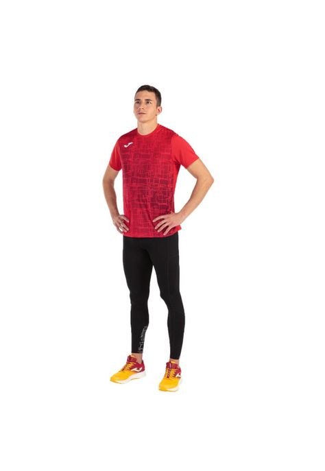 Polera Deportiva Hombre Elite VIII Roja Joma-3