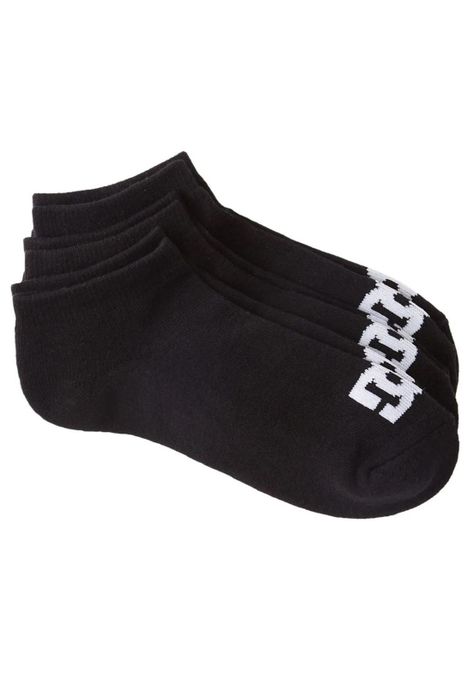 Calcetines Pack de 3 Ankle Negro DC-0
