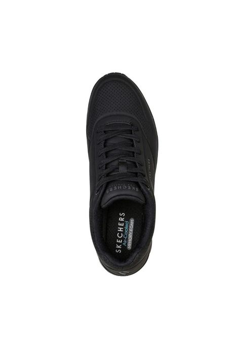 Zapatilla Hombre Uno Stand On Air Negro Skechers-2