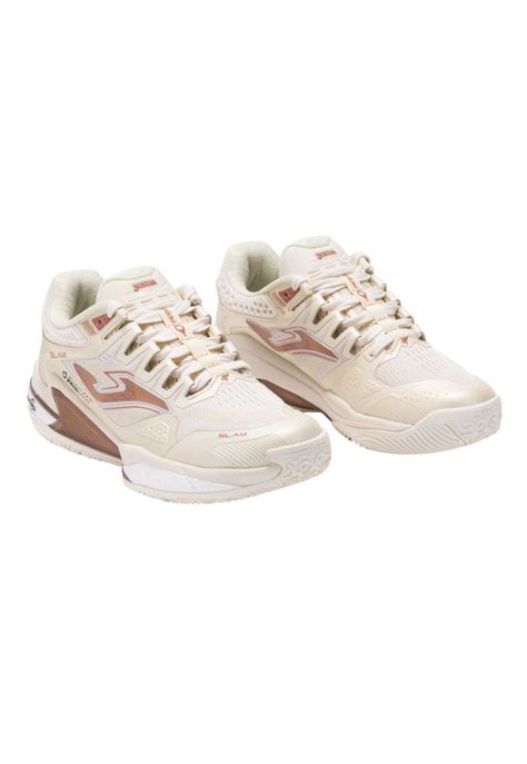 Zapatilla Pádel Mujer Slam Lady 24 Beige Joma-1