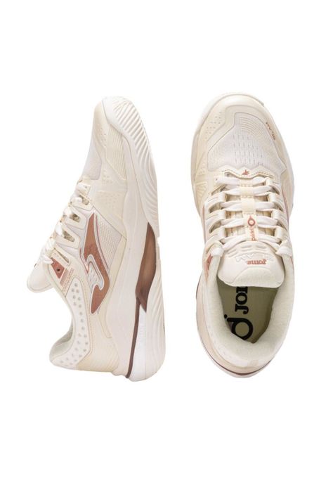 Zapatilla Pádel Mujer Slam Lady 24 Beige Joma-2