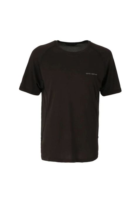 Polera Hombre Fast Negra Doite-0