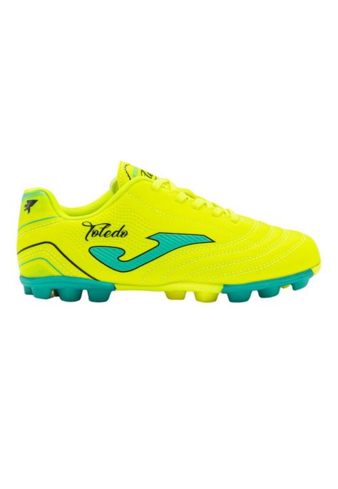 Zapatilla Fútbol HG Kids Toledo Amarillo Fluor Joma-0