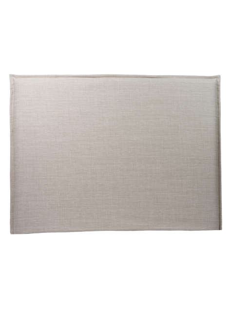 RESPALDO DE CAMA - 2 PLAZAS - CON FUNDA LAVABLE - MODELO PESTAÑA - LINO TUCUMÁN ARENA-2