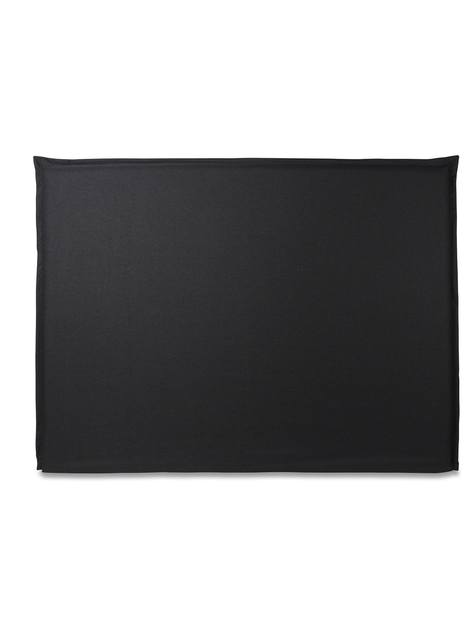 RESPALDO DE CAMA - 2 PLAZAS - CON FUNDA LAVABLE - MODELO PESTAÑA - LINO BAHIA GRIS-2
