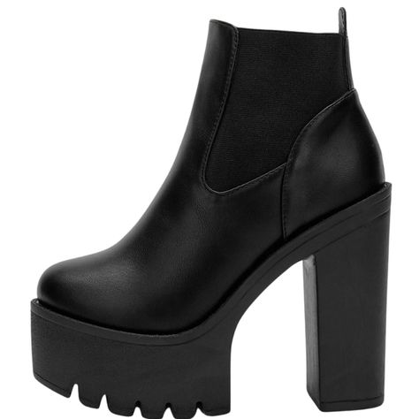 Botines con Plataforma-0