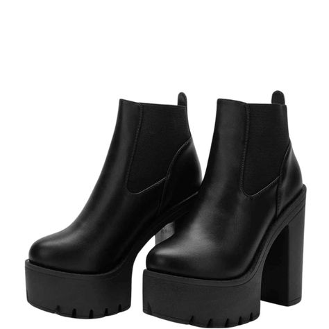 Botines con Plataforma-1