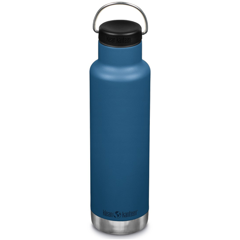 Botella Classic Insulated Klean Kanteen 592 Ml Azul Acero-0