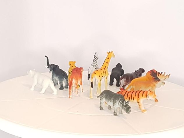 Figuras Set 12 Animales Selva Exclusivos Ii S-2