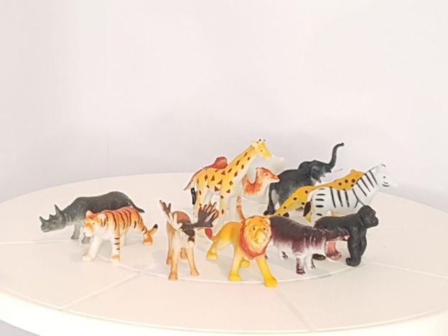 Figuras Set 12 Animales Selva Exclusivos Ii S-3