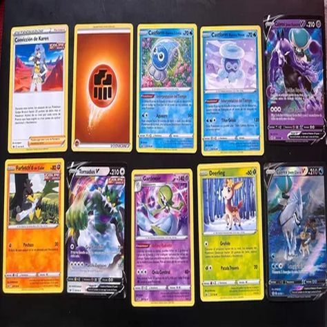 100 Cartas Pokemon (10 Sobres Al Azar) Reinado Escalofriante-0