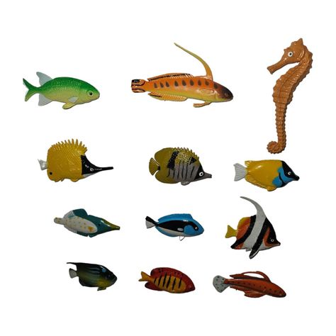 Juguetes Animales Mar 12 Figuras S-1