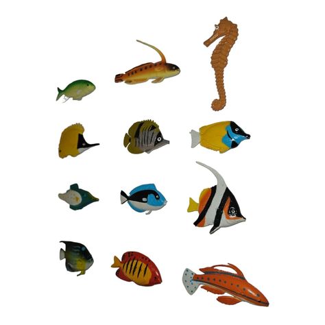 Juguetes Animales Mar 12 Figuras S-2