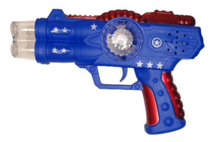Pistola de Juguete Capitan America con Luz y Sonido-0