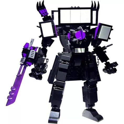 Titan Tv Man Mejorado Bloques Skibidi Toilet Multiverse-1