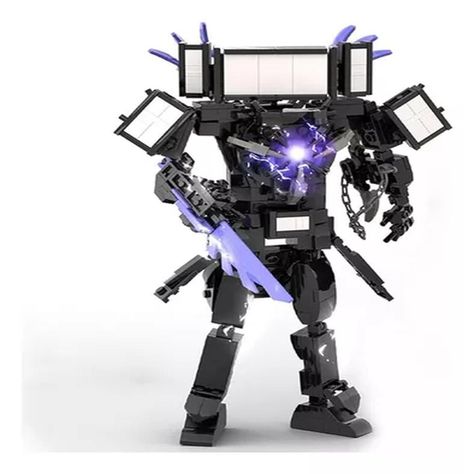 Titan Tv Man Mejorado Bloques Skibidi Toilet Multiverse-2