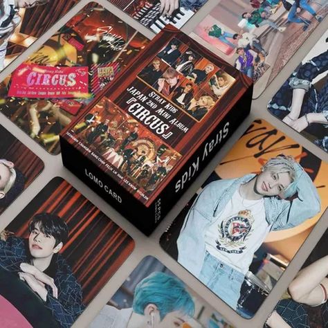 Set 55 Photocards - Stray Kids Japan 2nd Mini Album Circus-5