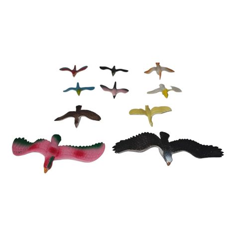 Juguetes Animales Aves 9 figuras S&M-2