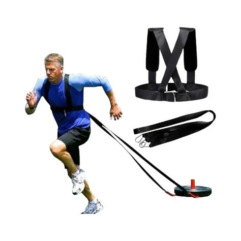 Arnes De Trineo Ejercicio Fitness De Entrenamiento Ajustable-0