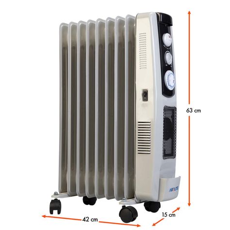 RADIADOR OLEOELECTRICO CALEFACTOR 2000W-5