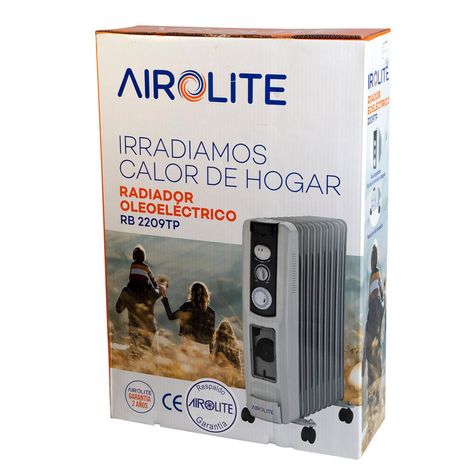 RADIADOR OLEOELECTRICO CALEFACTOR 2000W-6