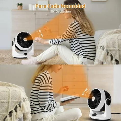 Calentador Eléctrico Calefactor Termoventilador 2000w-6