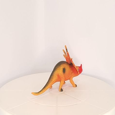 Dinosaurio Juguetes Styracosaurus Realista Mediano Original-2