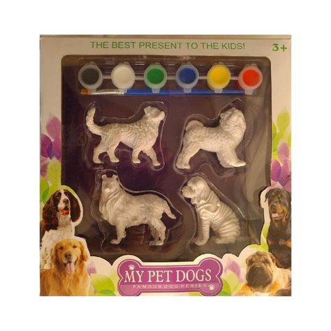 Juguetes Animales Perritos para Pintar-0