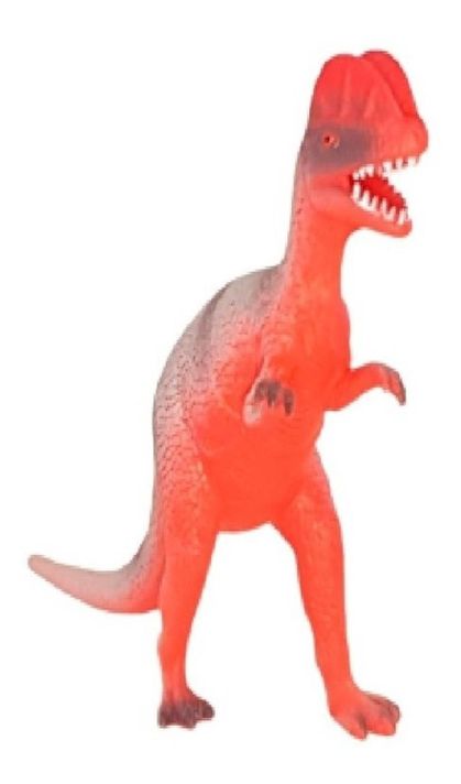 Dinosaurio Juguetes Dilophosaurus Realista Mediano Original-0