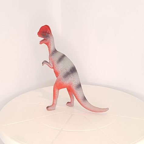 Dinosaurio Juguetes Dilophosaurus Realista Mediano Original-1