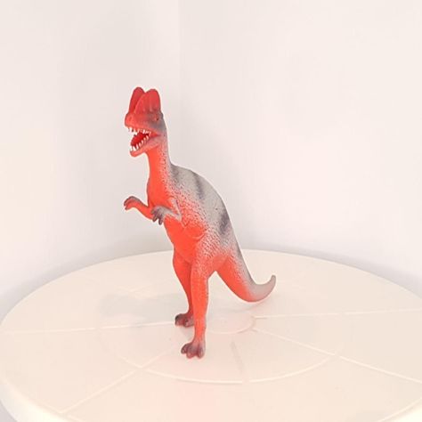 Dinosaurio Juguetes Dilophosaurus Realista Mediano Original-2