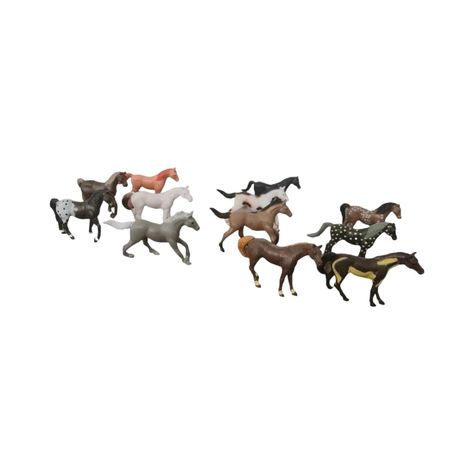 Juguetes De Animales Caballos 12 Figuras-2