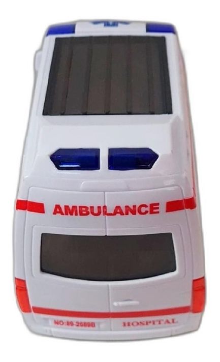 Ambulancia De Juguete Luz Y Sonido M-3