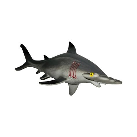Juguete Figura Tiburon Martillo Mundo Marino-0