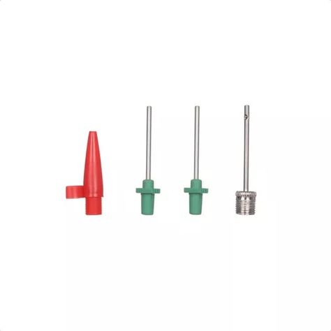 Kit De 5 Piezas Agujas Inflador Balones Llantas Bici Pelotas-1