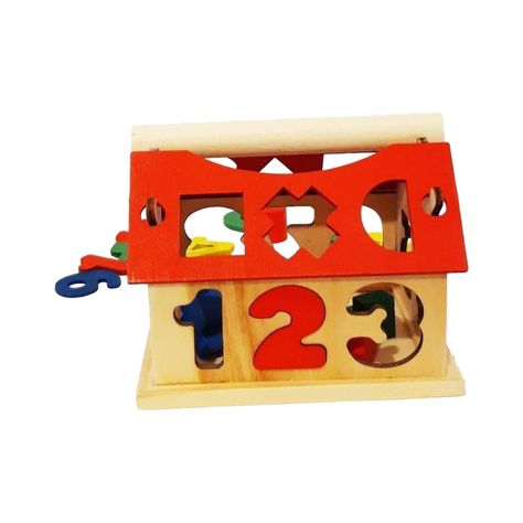 Juguetes Didacticos Casa Madera Numeros Encaje-2