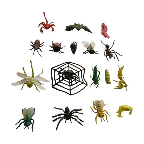 Juguetes Animales Insectos 17 Figuras S-1