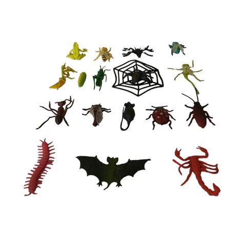 Juguetes Animales Insectos 17 Figuras S-2