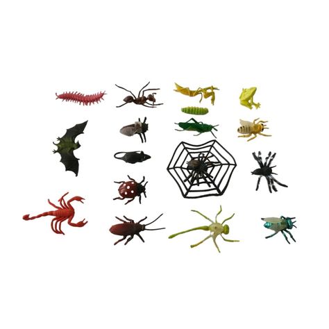 Juguetes Animales Insectos 17 Figuras S-3