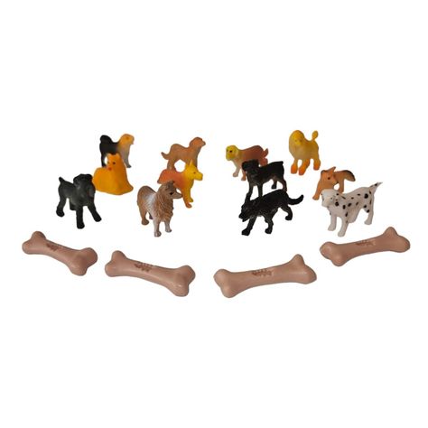 Juguetes De Animales Perros Figuras S-2